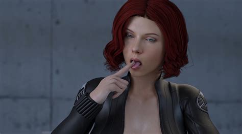 Horny Black Widow Porn Compilation 3D Gameplay [ Realistic。